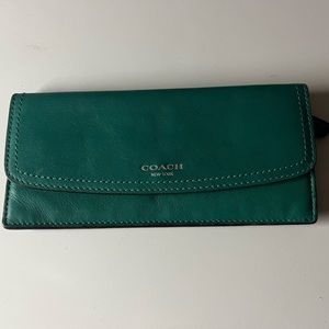 Green Coach wallet